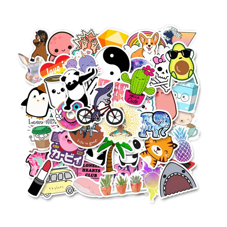 Custom Printed Bike Design Butterfly Wall Home Decoration Stickers For