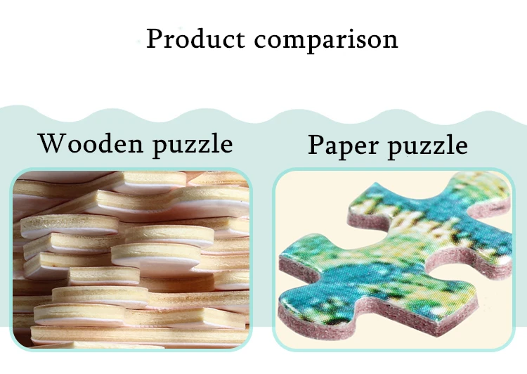 wooden Jigsaw puzzle 1000 pieces world famous painting adult children toys home decoration collect Assembling puzzles toy