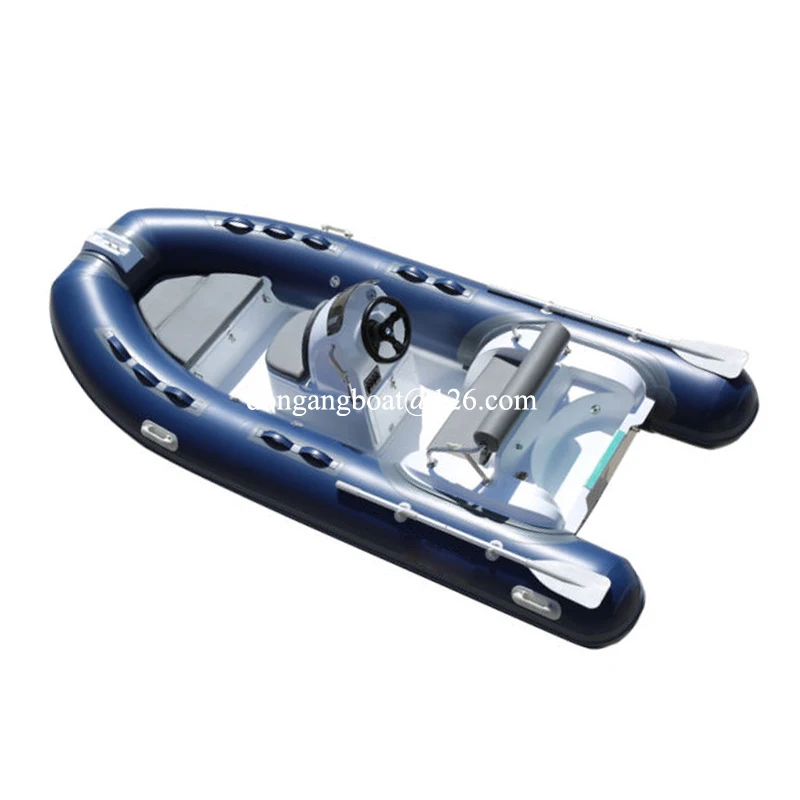 19 Feet Rib Aluminum Boat Hypalon Rigid Luxury High Speed Rib Boat 580