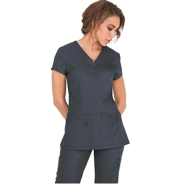 New Style Medical Uniform Capri Scrub Cargo Pants Scrub Top For Nurse ...