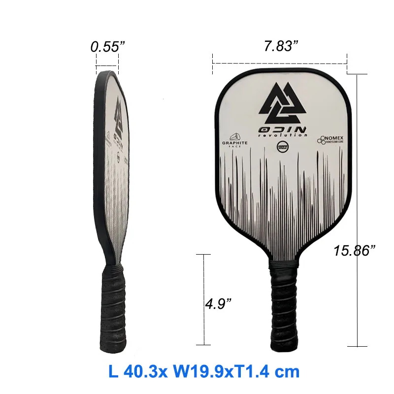 Uniker Pickleball Paddles Graphite Pickleball Paddl Polypropylene ...