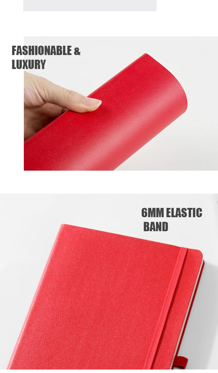 Custom Notebook Printing Notebooks With Elastic Band Ribbon Pen Loop