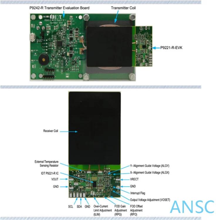 Can be OEM ODM customized: 15w Wireless receiver scheme