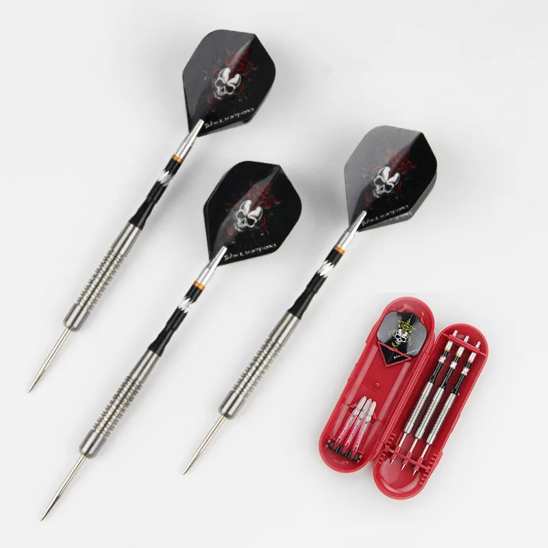 SHOT TAKER CO. EST. 2017 6pc Steel Tip Darts Set - Professional Darts For Dartboard - Includes