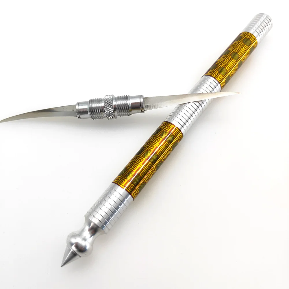 High Quality Doubleblades Aluminum Carving Knife Utility Knife Set