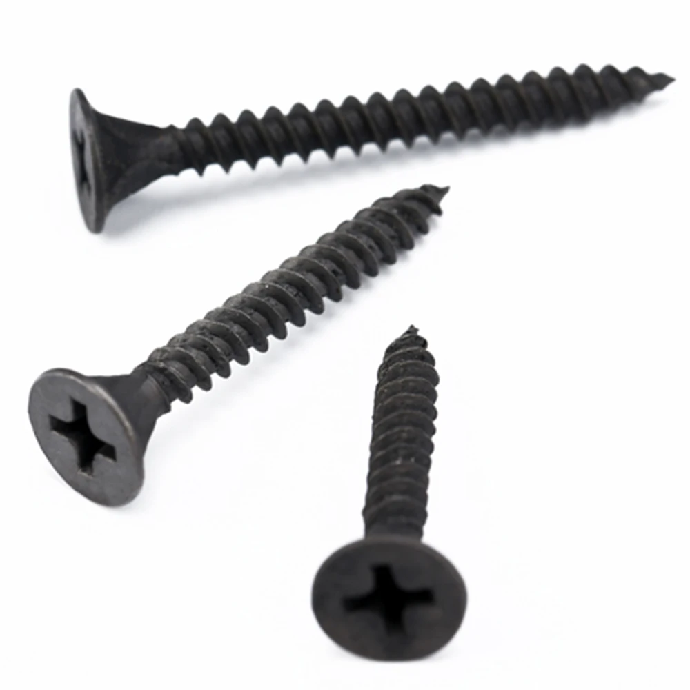 Metric Drywall Black Gypsum Board Screw Drywall Screw To Wood Buy High Quality Drywall Screw