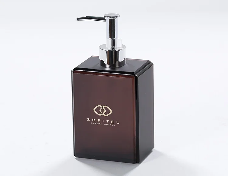 Hotel Bottle For Shampoo Acrylic Soap Dispenser Customized