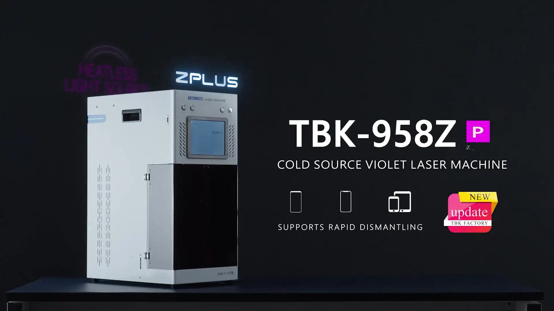 UV Laser Engraver - Universal Engraving Machine TBK 958Z Plus