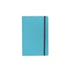 Custom Wholesale Cheap Luxury Pu Leather Cover Ribbon Color Business A5 Notebook with Logo Printing