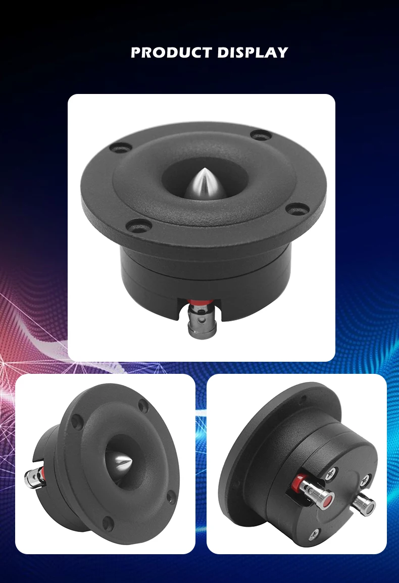 High End 1" Car Audio Speaker Tweeter - 200 Watt High Power Aluminum  Neodymium Bullet Horn Tweeter Speaker - Buy Car Audio Tweeters,Car Tweeter  Speaker,Crossfire Dd Prv Pioneer Kicker Ds18 Rockford Fosgate