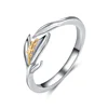 Wholesale High Quality 925 Sterling Silver Wedding Jewelry Adjustable Wheat Ring For Women