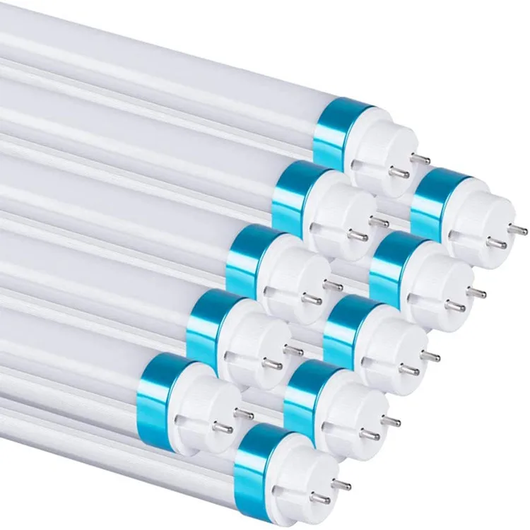 aluminum lamp body material PC and milky cover blue color base G13 T8 LED tube