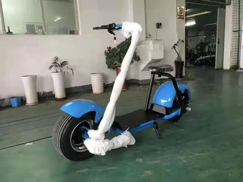 2020 New Arrivals 19 Inch Aluminum 1500w Electric Scooter On Black