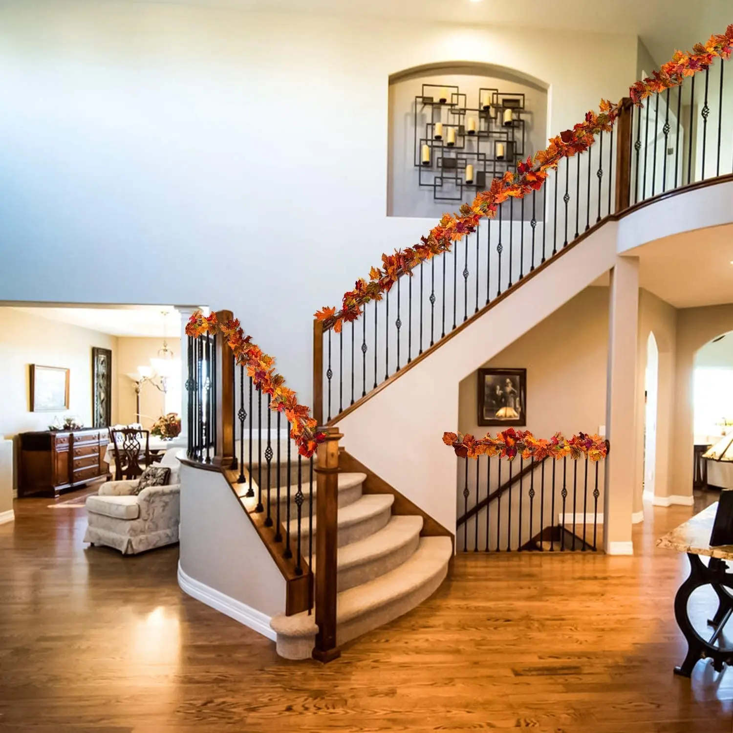 Wholesale Fall Colors For Home Stairs Window Decoration Wall Hanging