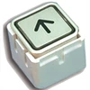 Elevator square metal push button BA160