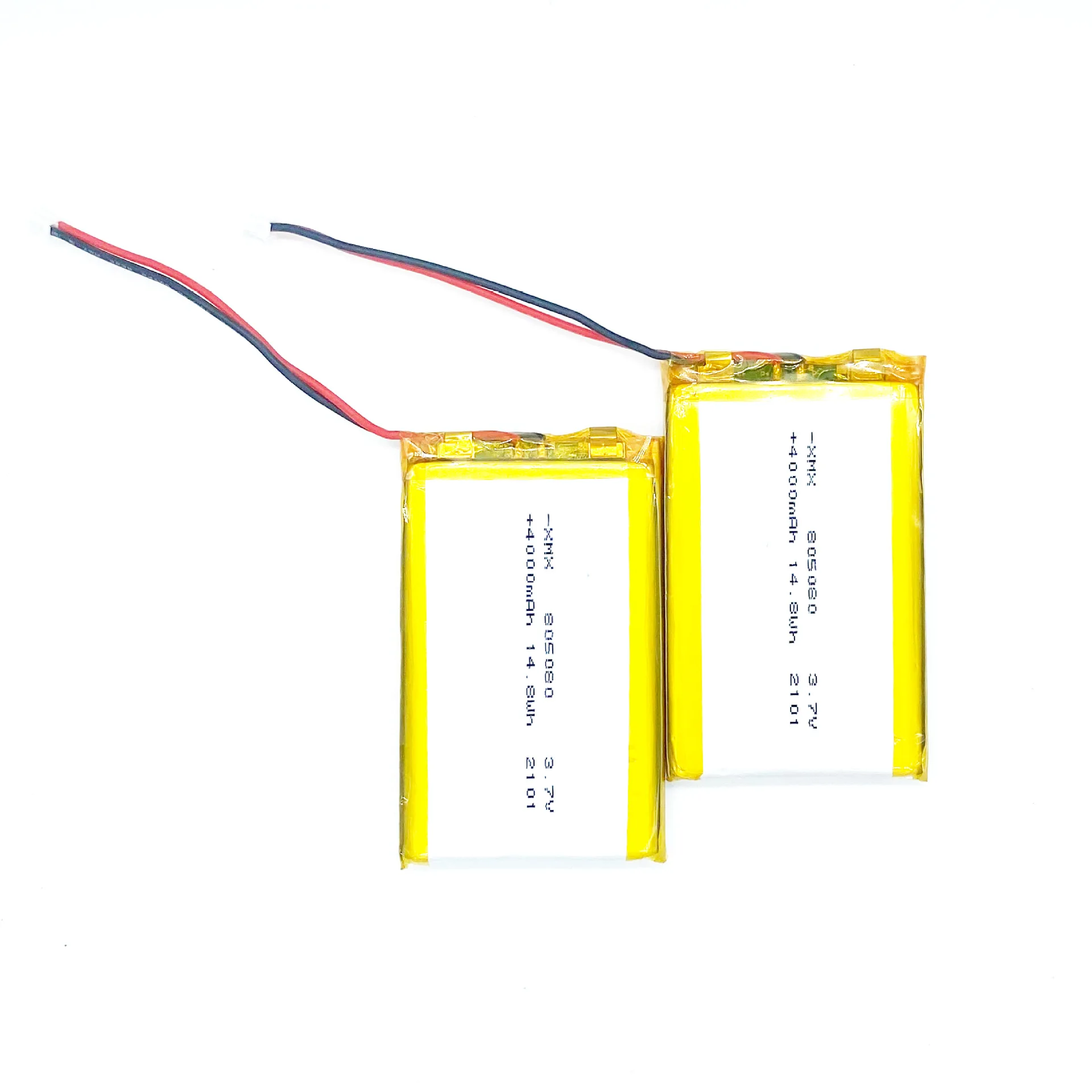Hot Selling Prismatic Lithium Ion Polymer Battery 805080/4000mAh Large Capacity A+ Grade 3.7V Battery Pack for Stage Light Hand