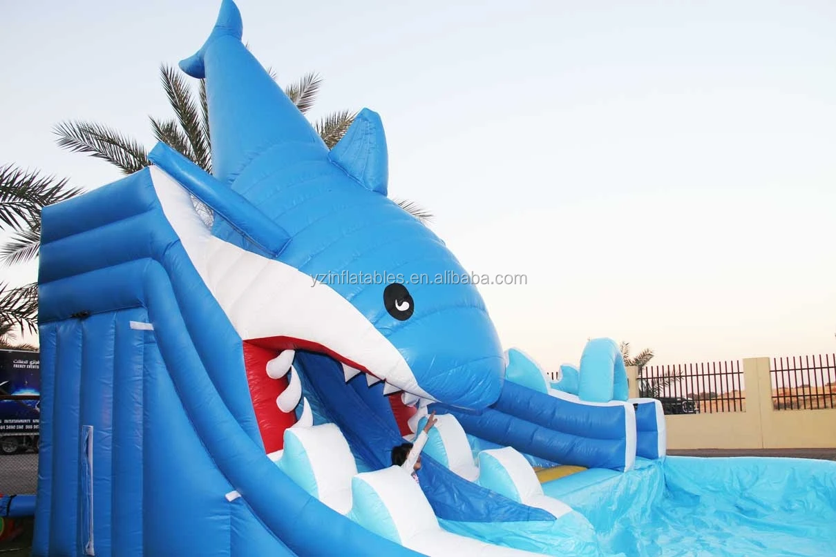 shark water slide amazon