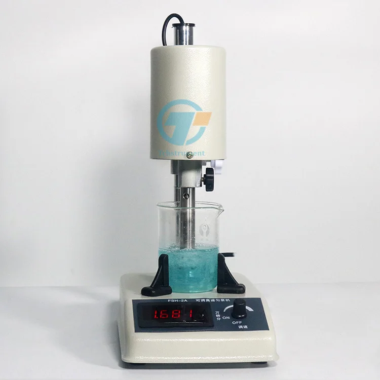 Laboratory Scale Adjustable High Speed Electric Homogenizer Fsh2a