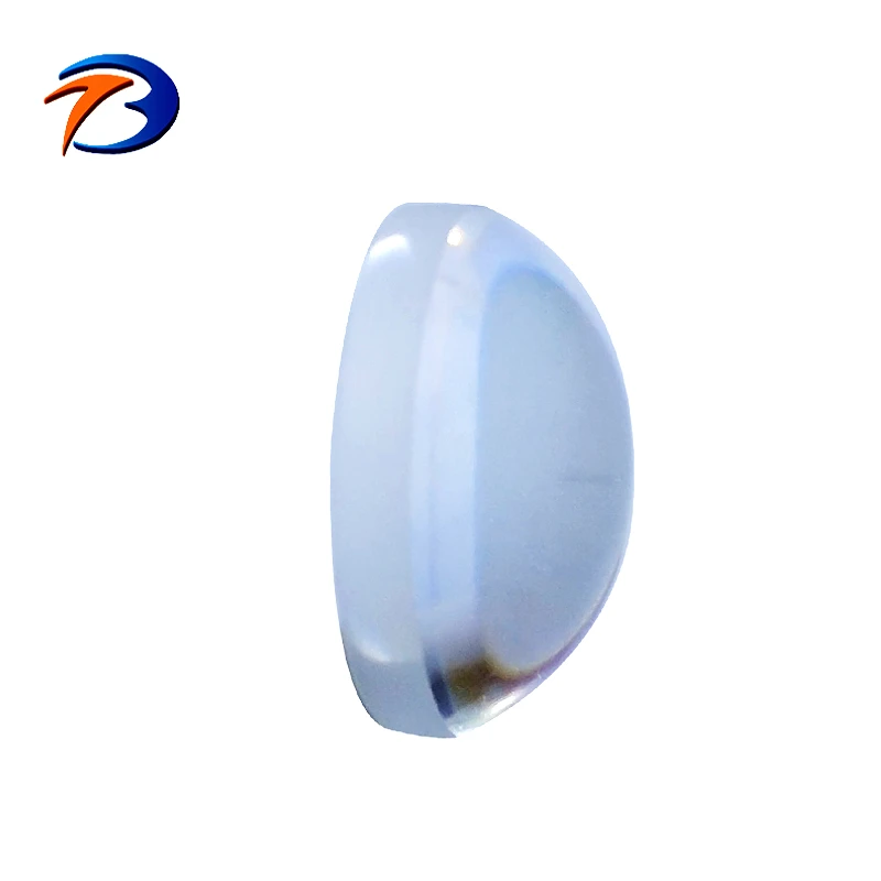 calcium fluoride CaF2 plano convex lens with high hardness for infrared optics use lenses