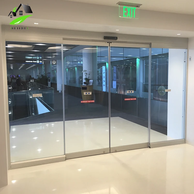 
automatic frameless folding glass doors exterior entry patio doors system price 