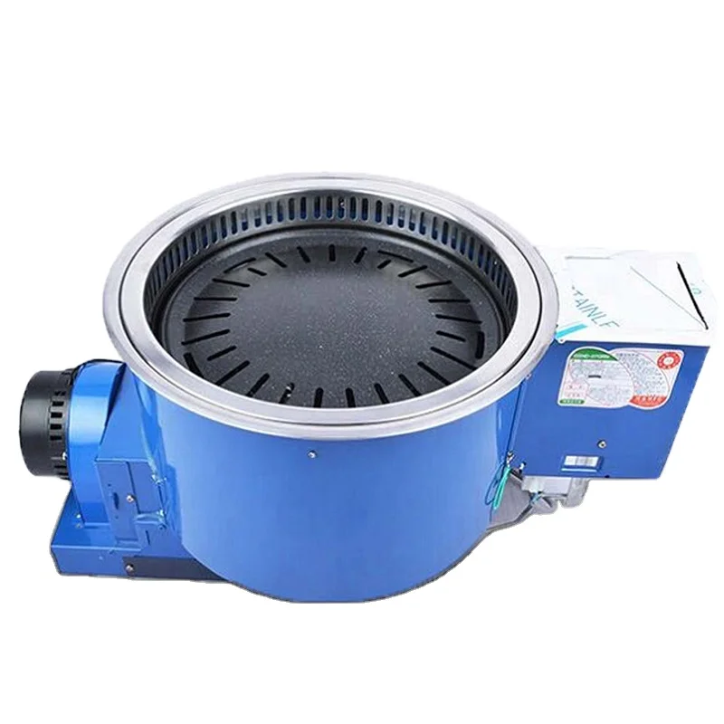 Korean Charcoal And Gas Bbq Grills Commercial Indoor Double Usage Stove