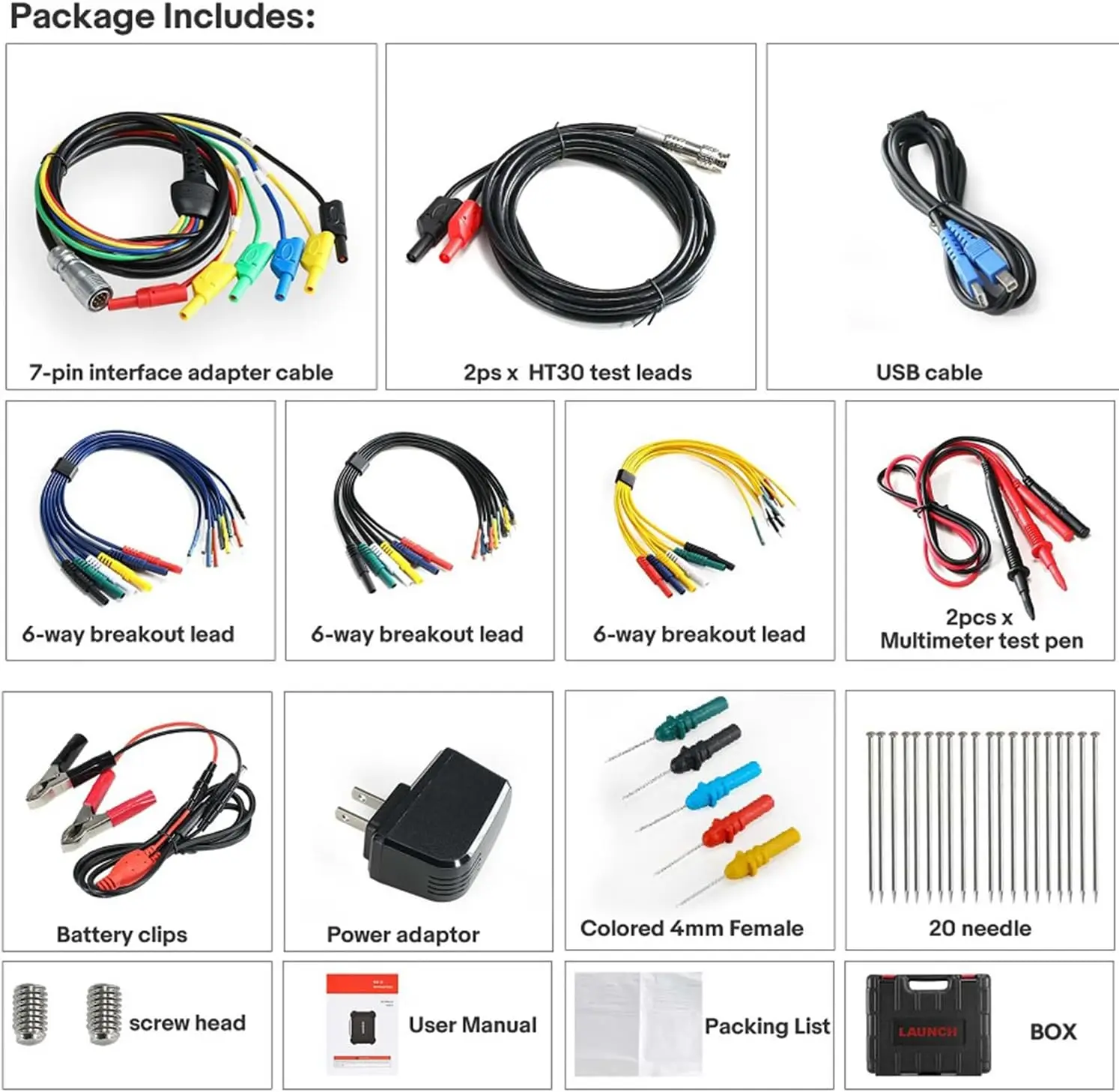 Sensor Application Testing Kit Versatile Sensor Tester - Universal Compatibility & 1-Year Warranty