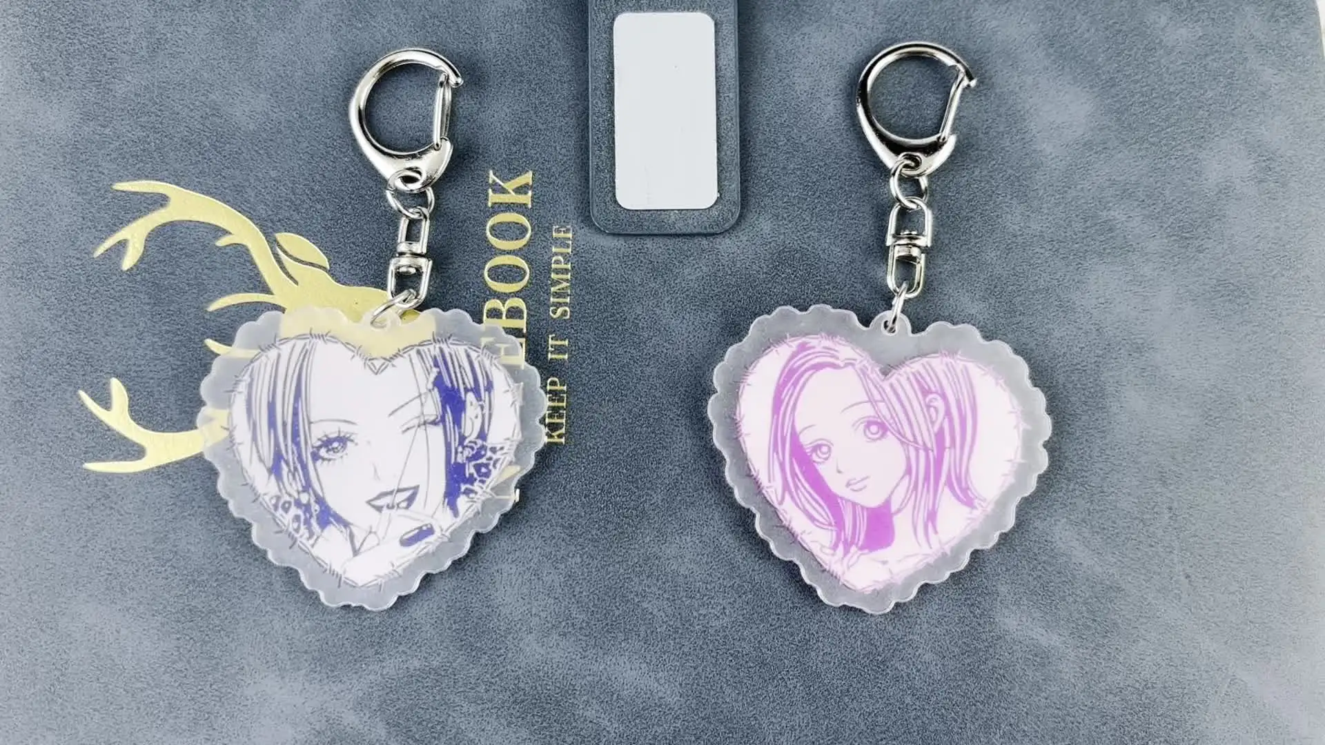 日本アニメ NANA コスプレキーホルダー 大崎ナナ 本城蓮 アクリル