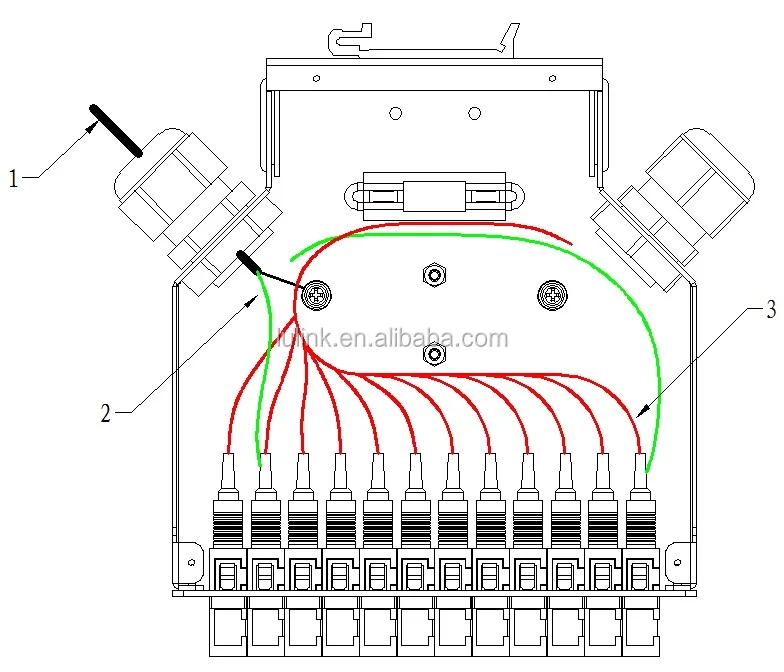 Din Rail Mounted Fiber Optic Patch Panel Buy Din Rail Mount Fiber