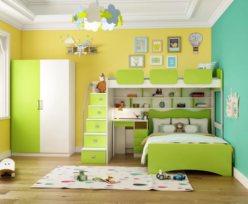 kids bedroom furniture with desk