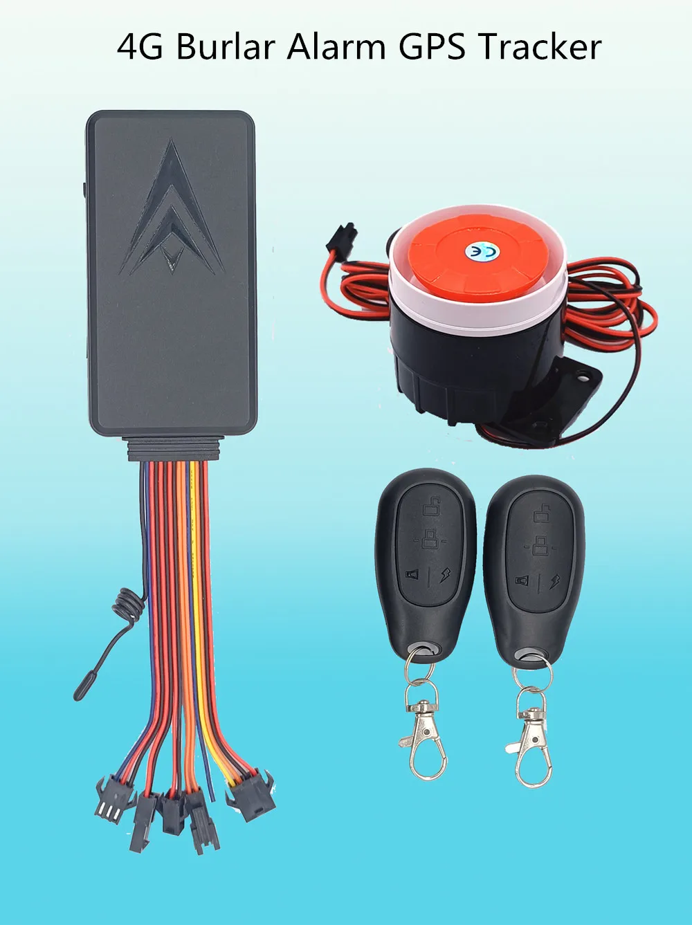 4g Wired Smart Gps Tracker Battery Realtime Positioning Gps Tracking