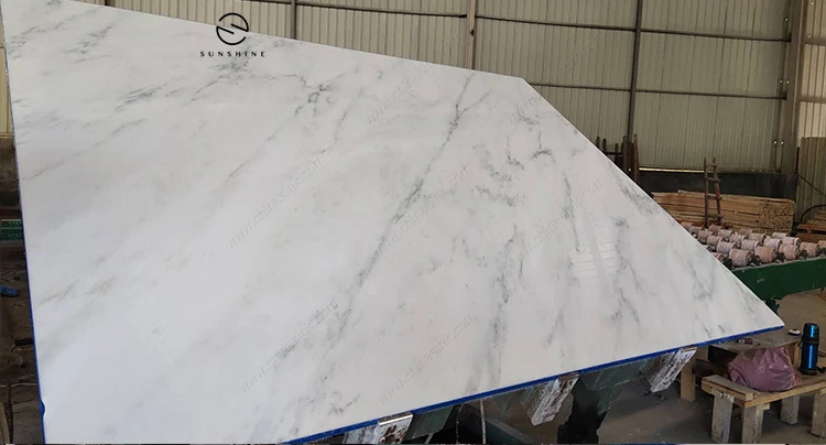 Wholesale Price Good Quality Polished Big Size China Oriental White Marble Slabs