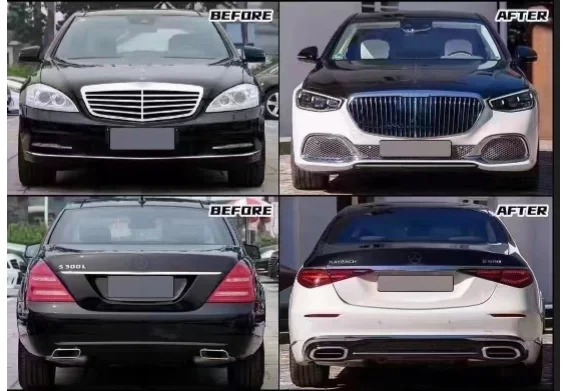 CZGPT Modified Body Kit for Mercedes Benz S Class Upgrade