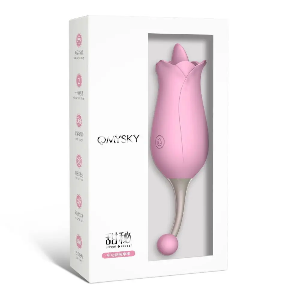 7 Intense Rechargeable Waterproof OMYSKY lily licking tongue rose  