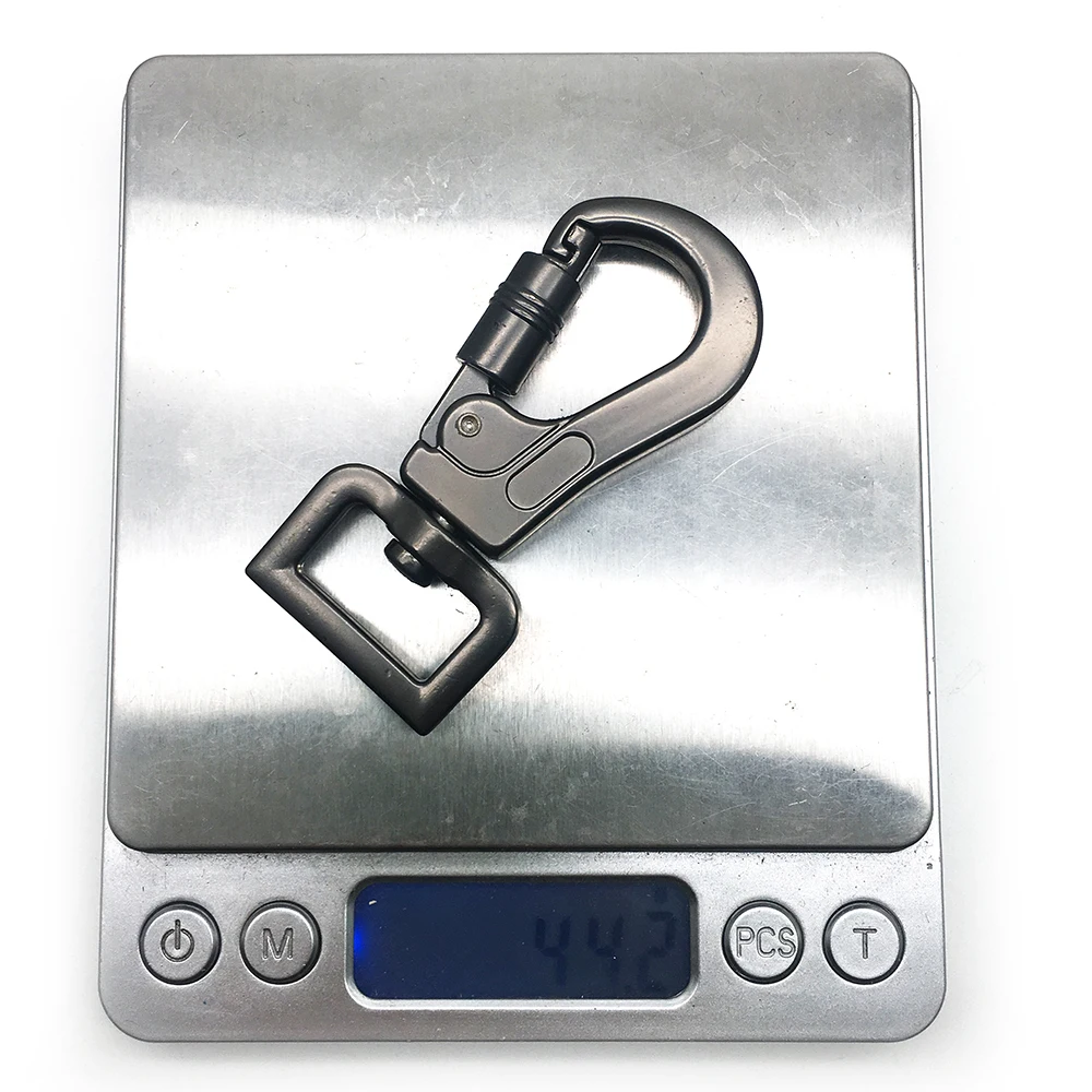 BT-Z015 Gun Silver Clasps Swivel Clips Gancho Perro Dog Leash Zinc Metal Pet Buckle Screw Eye Hooks Snap Hook