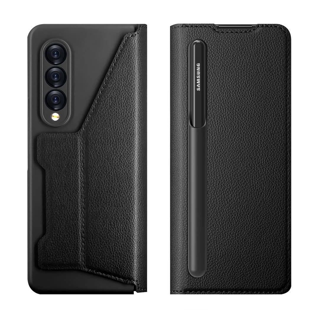 For Samsung Galaxy Z Fold 3 Flip Case Shockproof With Tpu Pen Holder