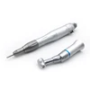 New design Dental Stainless Steel Low Speed Handpiece Kit with Push Button Contra Angle