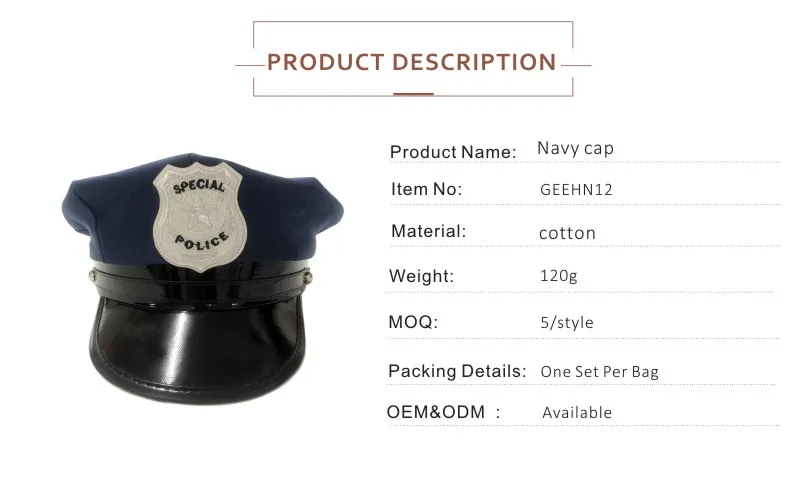 Foreign Trade Octagonal Hat Cross 
