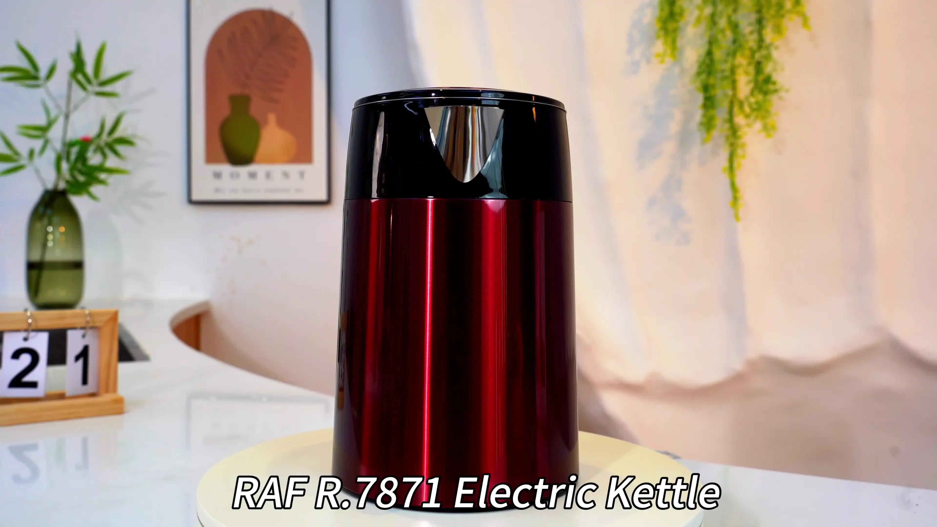 Bosch Kettle DesignLine, 1.7 l, 3000 W, TWK4P434GB - Red Online Kuwait -  AAW Kitchens (未使用･未開封品)BD Electric Kettle SS Red