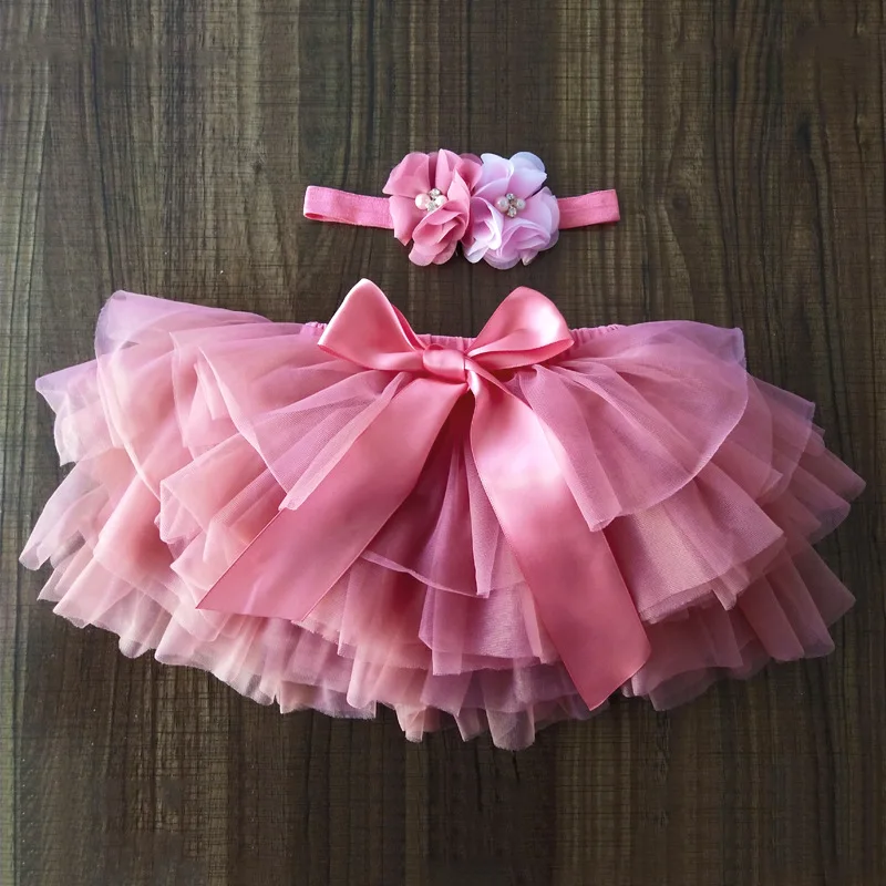 
Baby Girls Beautiful Chiffon Fluffy Pettiskirts Tutu Princess Party Skirts Ballet Dance Wear Pettiskirt 