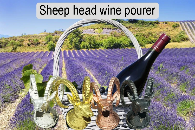 wine stopper pourer
