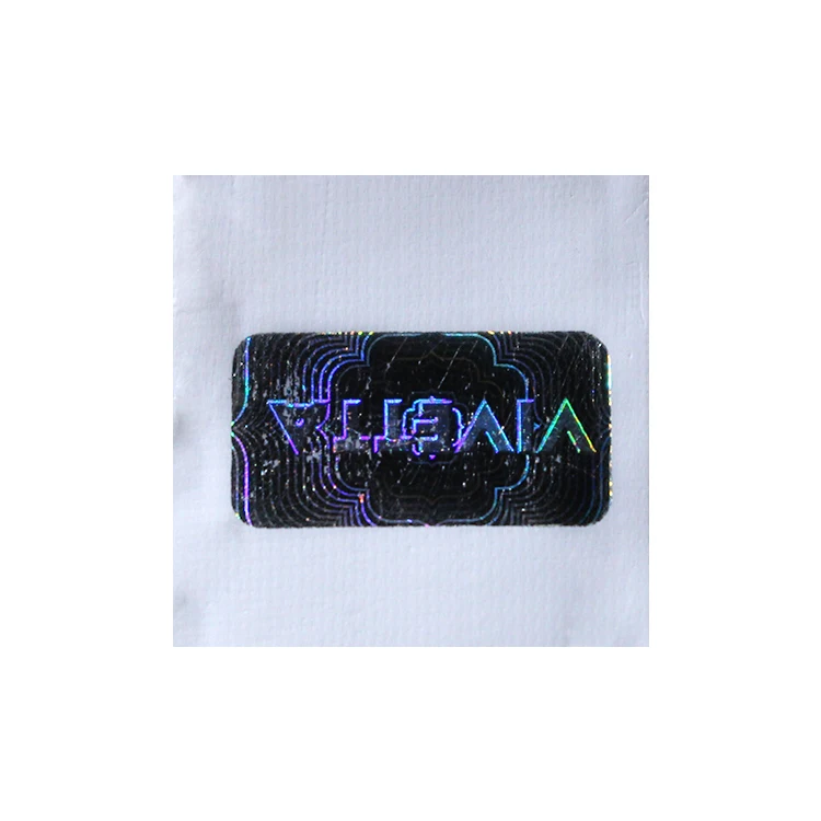 Custom LOGO sticker hot stamping security holographic tape label printing