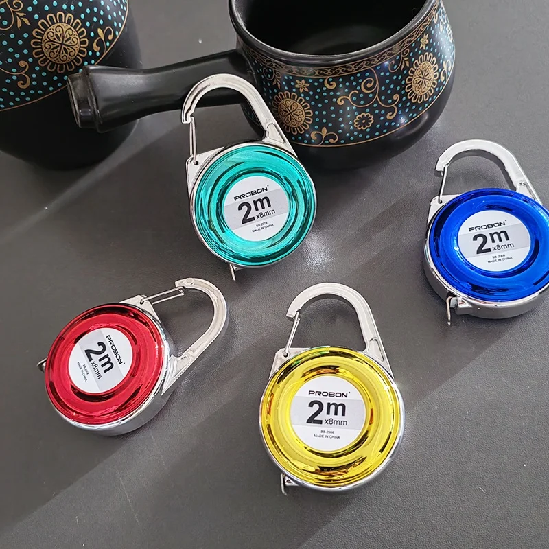 Custom 6FT Tape Measure With Latch 2M Mini Measure Tape supplier
