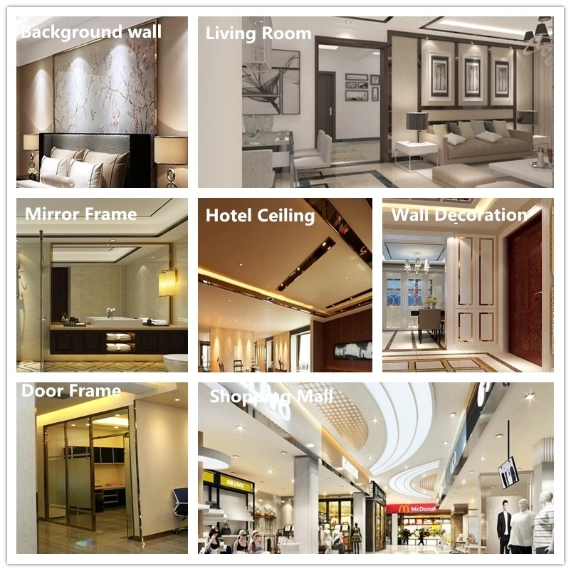 Internal Aluminum Strip Corner - Durable Wall Panel Trim