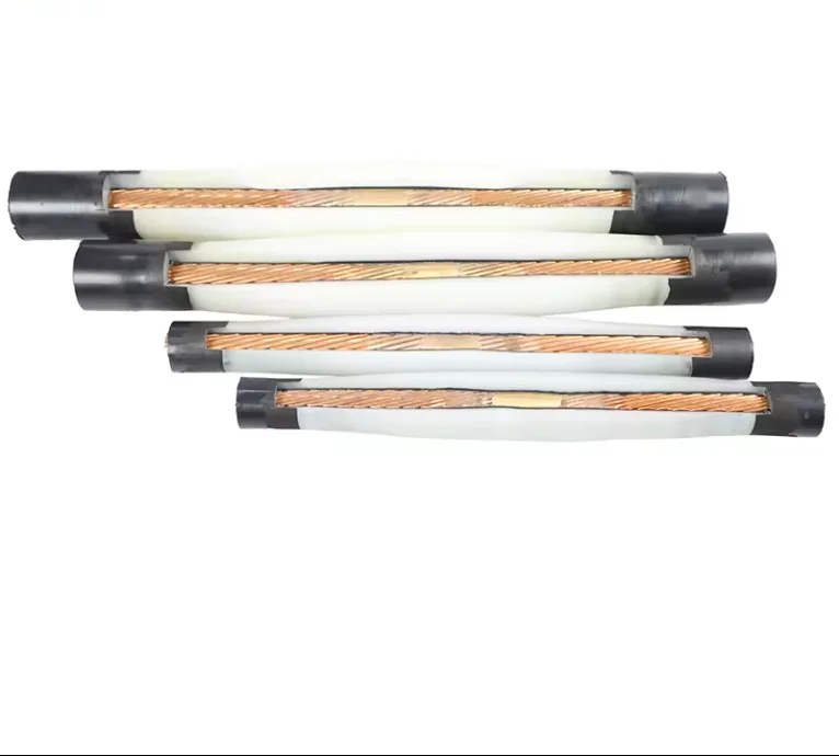 High Standard 15kv Fusion Type Cable Middle Connector Outdoor VRJJ Cable Fusion Splice Head details