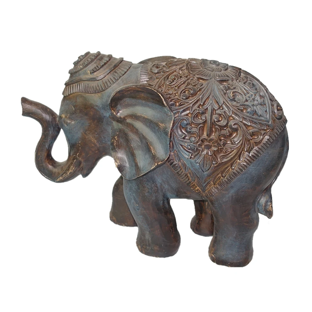 resin elephants