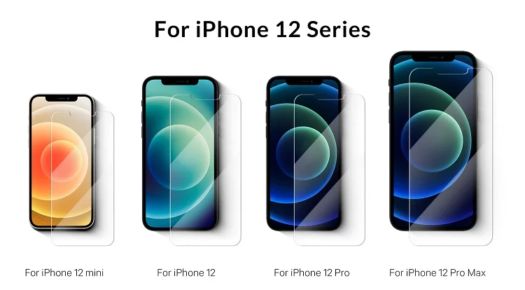 For Iphone 12 12 Pro 12 Pro Max 0 33mm 9h 2 5d Mobile Phone High Clear Tempered Glass Screen Protector Buy Anti Broken Screen Protector Protective Glass For Iphone 12 5 4 6 1 6 7 Premium Screen Protector