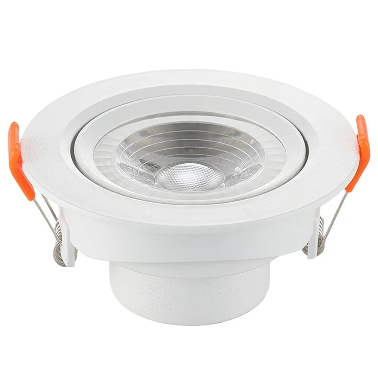 Ultra slim round square recessed down light 3 5 9 12 watt dimmable downlight 7 watt led cct with driver