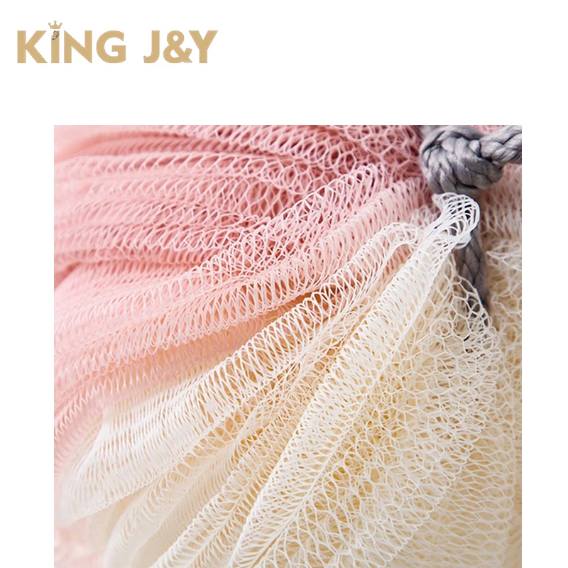 Eco Friendly Pink Bath Sponge Loofah For Shower For Girl,With Logo