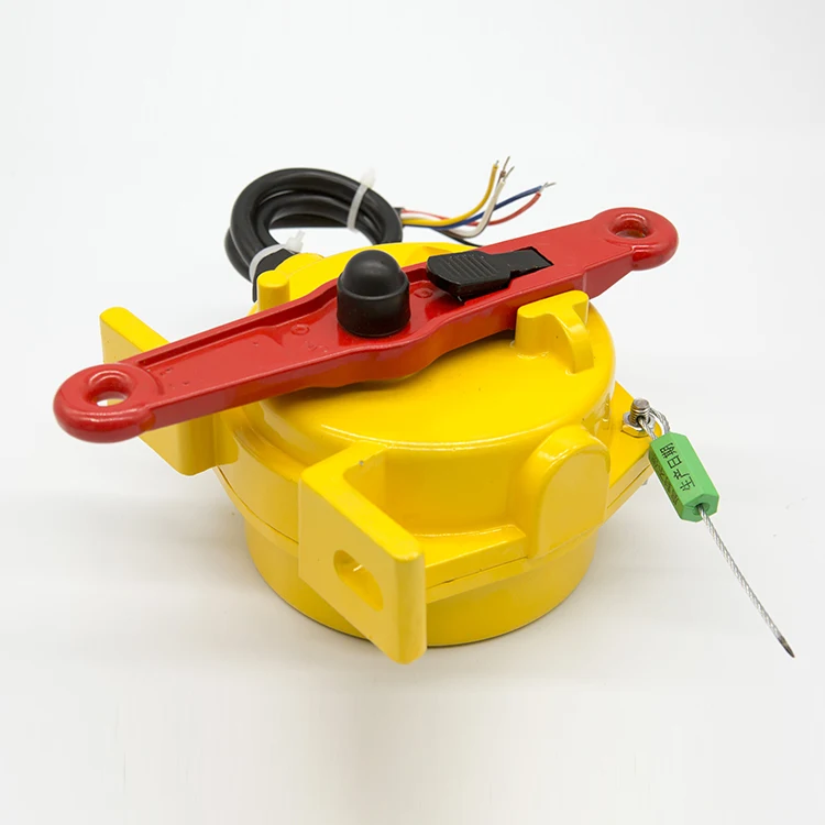 Safety Rope Pull Wire Emergency Stop Switch Two Way Pull Cord Alarm