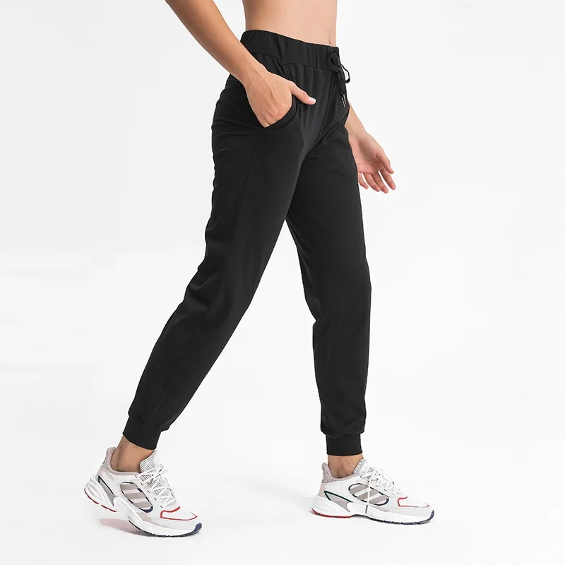 jogger pants with long strings